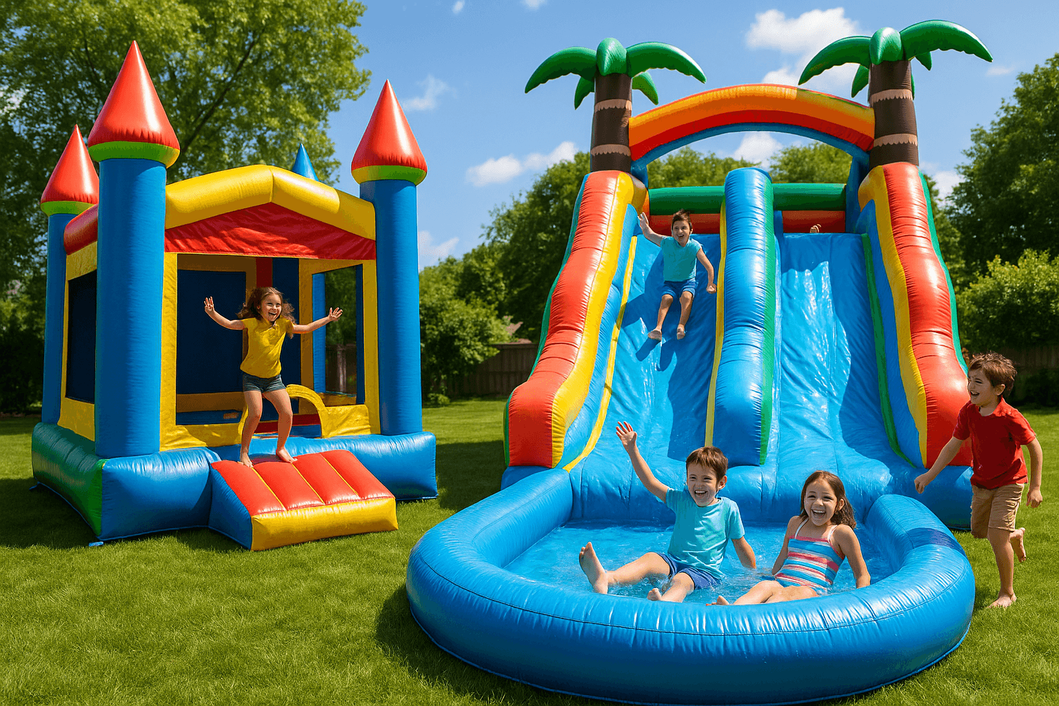 Make a Splash This Summer with Baltimore Moonbounce and Inflatable Rentals