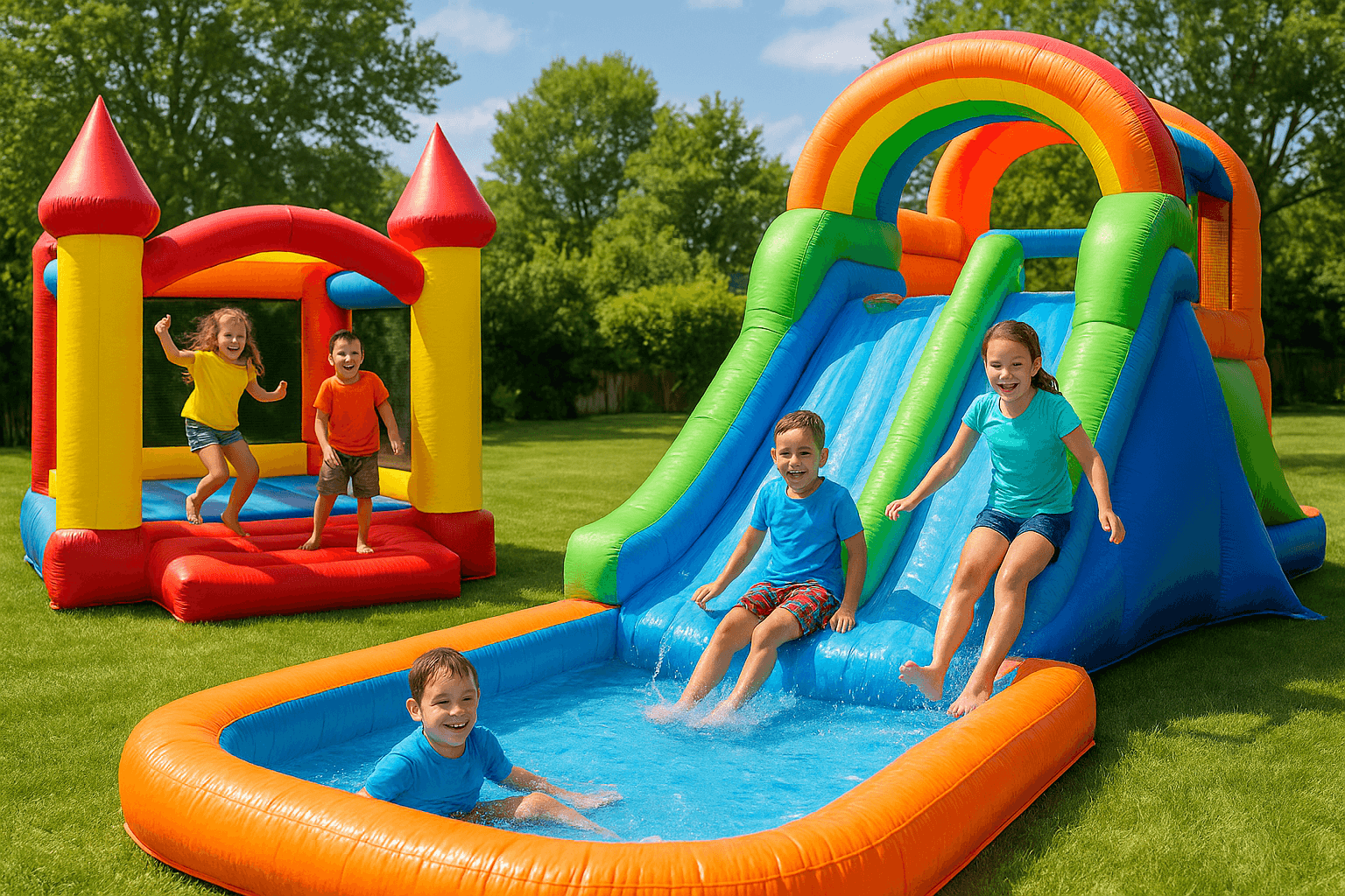 Splash into Summer Fun with Baltimore Inflatable Rentals